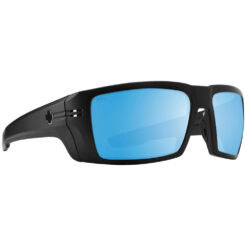 Matte Black Frame and Happy Boost Bronze Polar Ice Blue Spectra Mirror