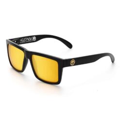 Black Frame and Gold Lens
